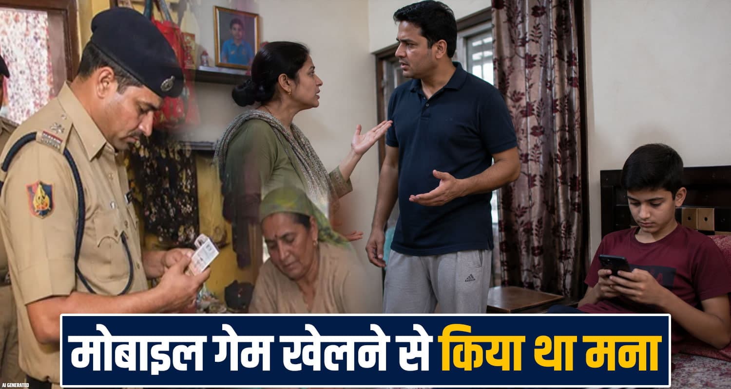 हिमाचल : फोन के चक्कर में इकलौते बेटे की मौ**त, मां की डांट से हुआ था नाराज 14 years boy mobile gaming addiction kangra himachal police