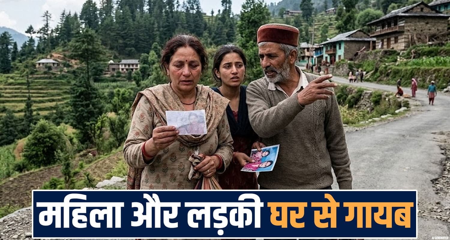 हिमाचल में महिला और 16 साल की लड़की लापता, तीन दिन से तलाश में भटक रहे परिजन women girl missing village family searching mandi sundernagar himachal police