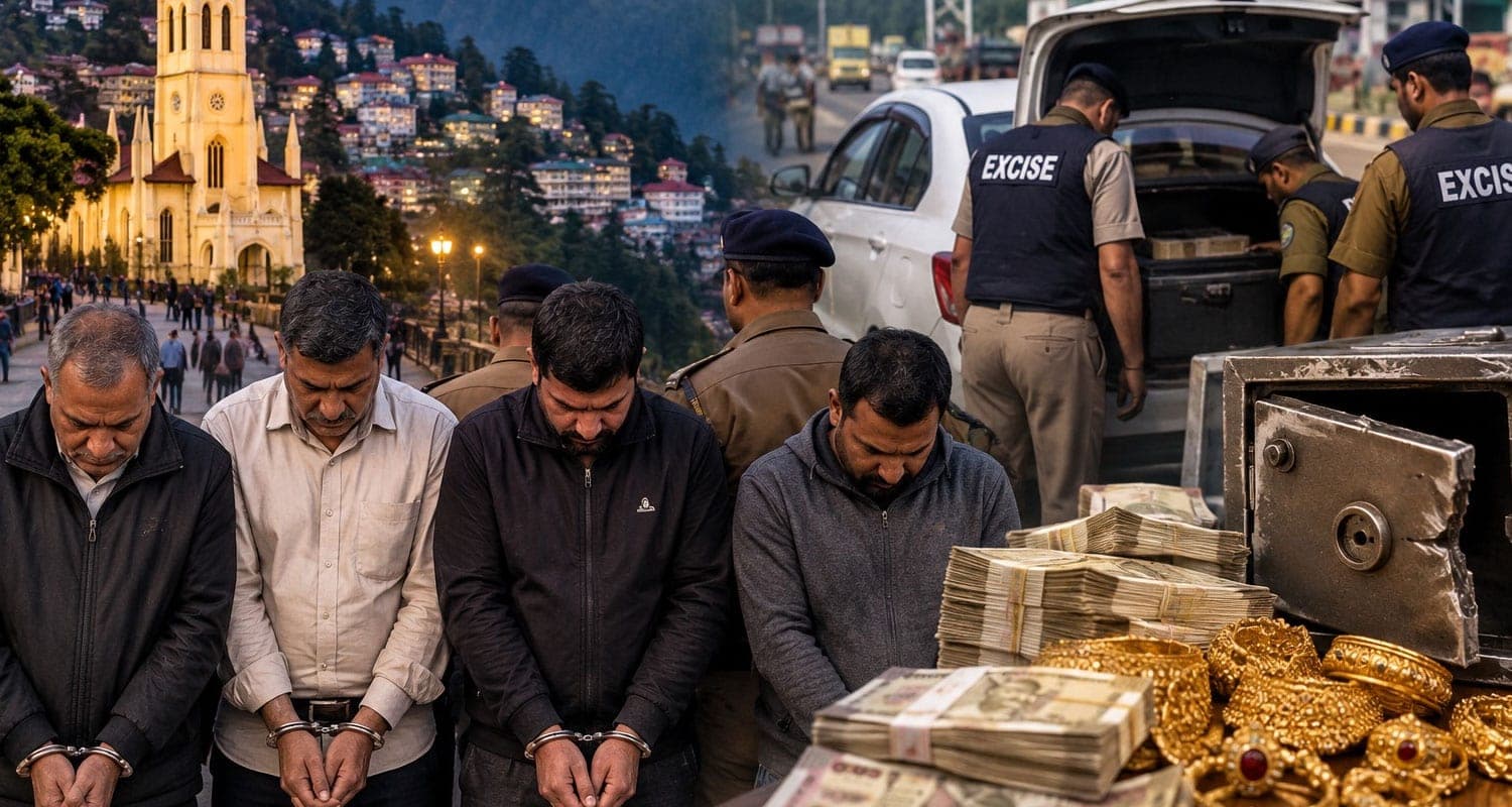 हिमाचल : घर से सोना-चांदी समेत करोड़ों की चोरी- सरकारी कर्मी ही निकले चोर, उत्तराखंड से 4 अरेस्ट theft case shimla hotelier house uttarakhand himachal police rudrapur
