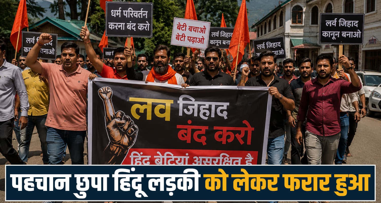 हिमाचल में लव जिहाद ! 'शिवा' नाम बता 16 वर्षीय लड़की को भगा ले गया अब्दुल, मचा बवाल dharamshala news hindu organization viral news abdul shiva name girl missing 1 week