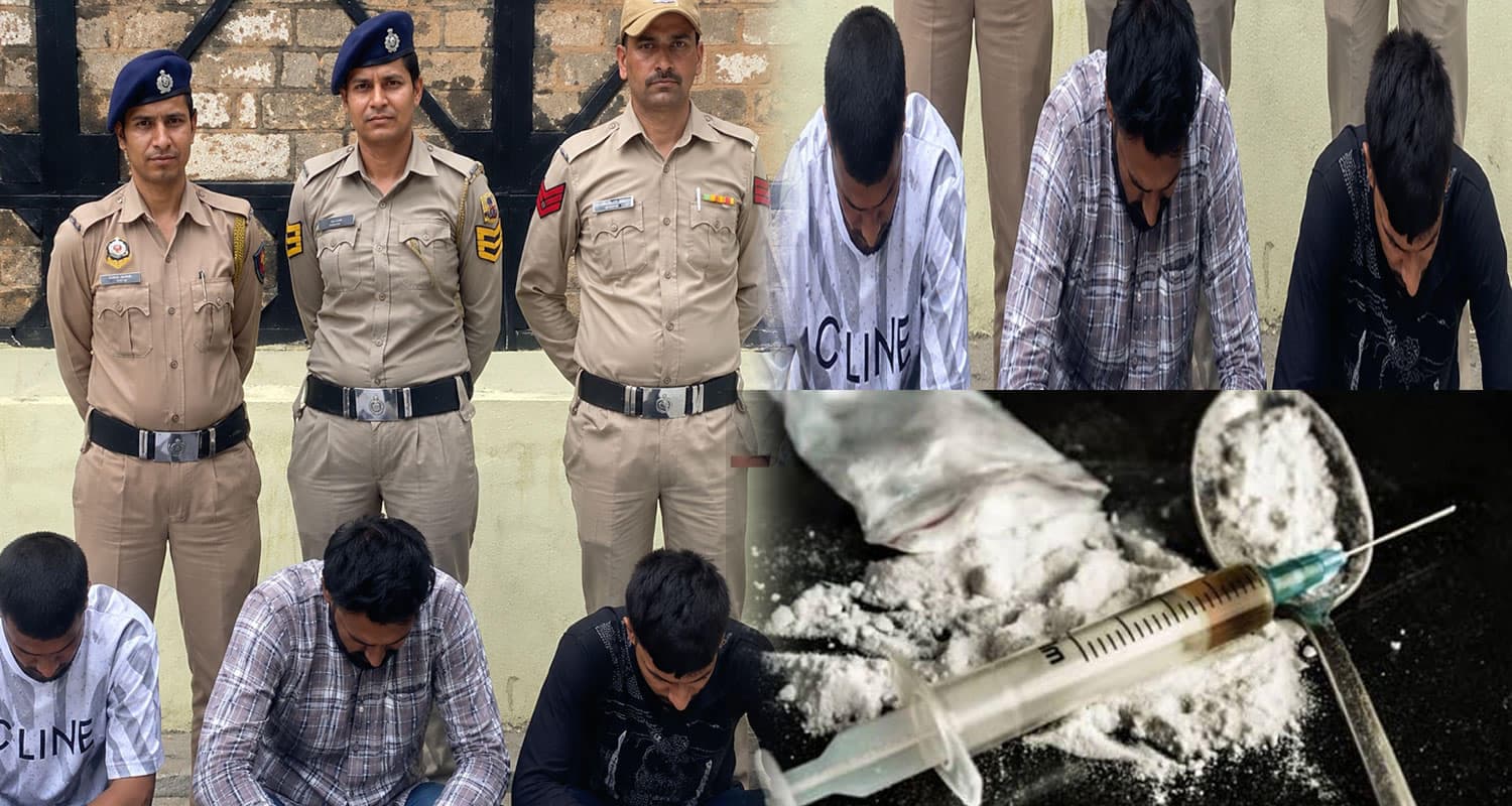 हिमाचल में चिट्टे का सबसे बड़ा नेटवर्क ध्वस्त- पुलिस अफसर, कारोबारियों के बेटे समेत 22 गिरफ्तार Kangra News Himachal Pradesh Chitta Smuggling Drug Network Busted Operation Naya Savera Abhishek Sahota
