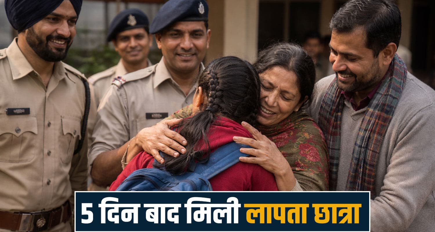 हिमाचल: घर नहीं लौटी थी DAV स्कूल की छात्रा, पुलिस ने 4 राज्य में खोजा- MP से बरामद mandi news