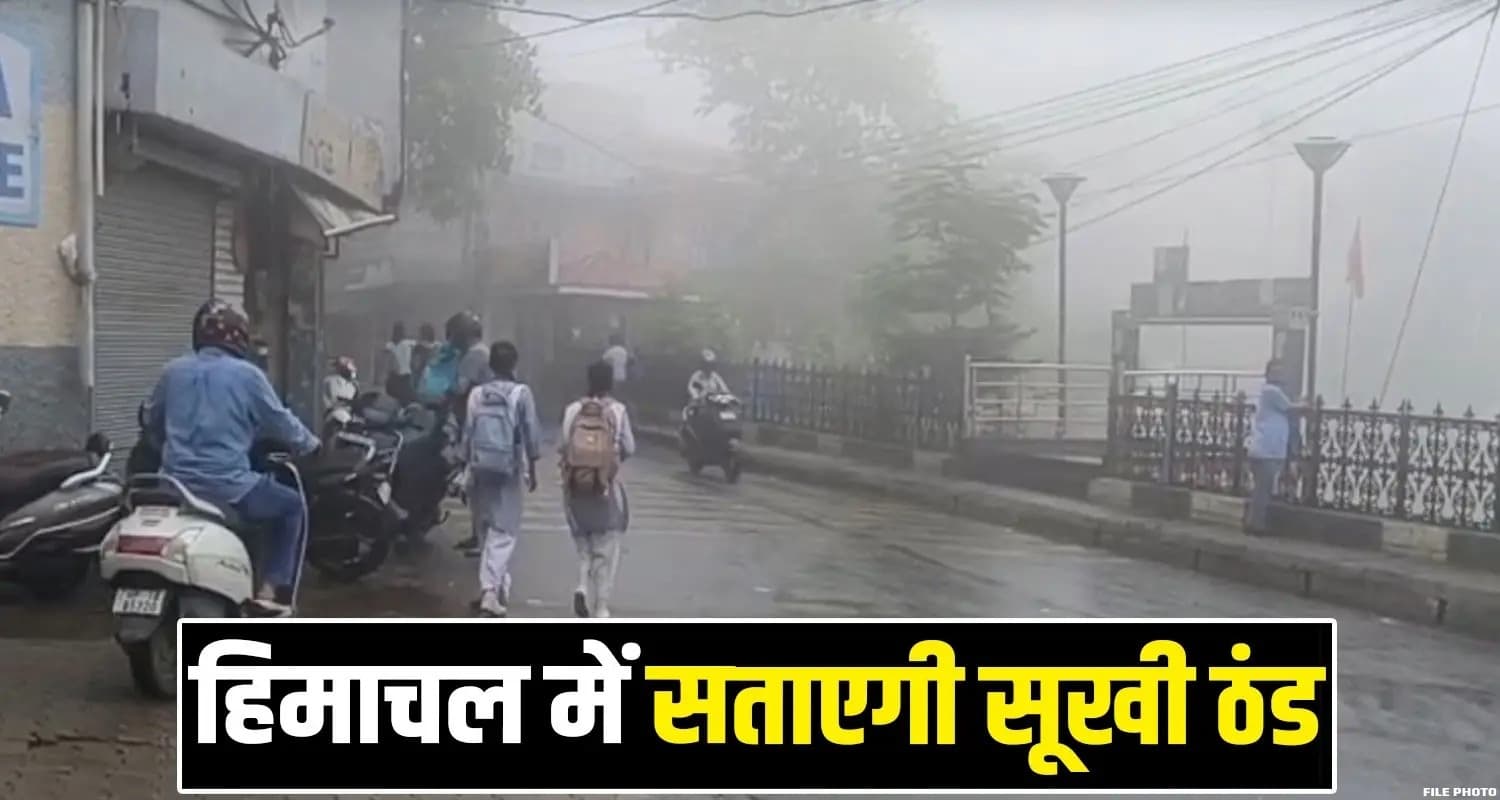 हिमाचल में ठंड ने पकड़ी रफ्तार : घने कोहरे का अलर्ट जारी, कब होगी बारिश-बर्फबारी; जानें Himachal Weather Forecast