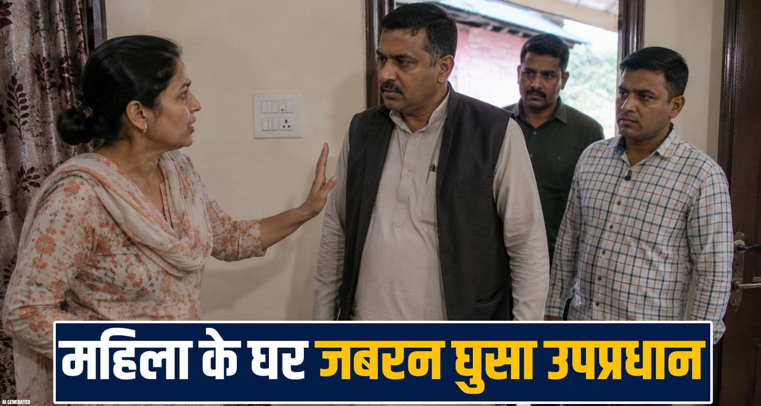 हिमाचल : अकेली महिला के घर जबरदस्ती घुसा उपप्रधान, दो आदमी भी थे साथ- की गंदी हरकत una-amb-woman-case-panchayat-vice-pradhan-three-men-police-investigation