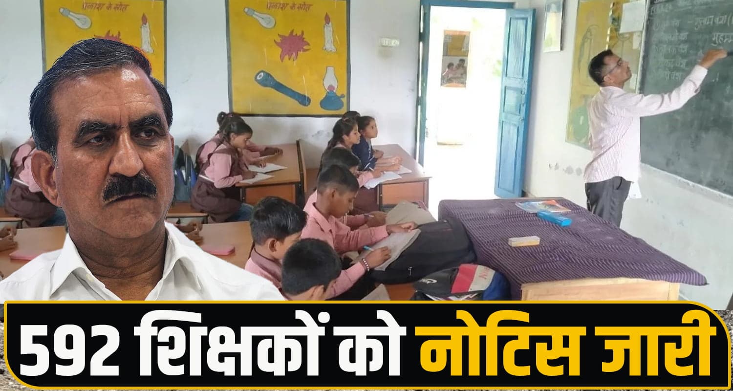 हिमाचल में 592 शिक्षकों को डिमोट करने की तैयारी ! सुक्खू सरकार ने जारी किए नोटिस Teacher Demotion