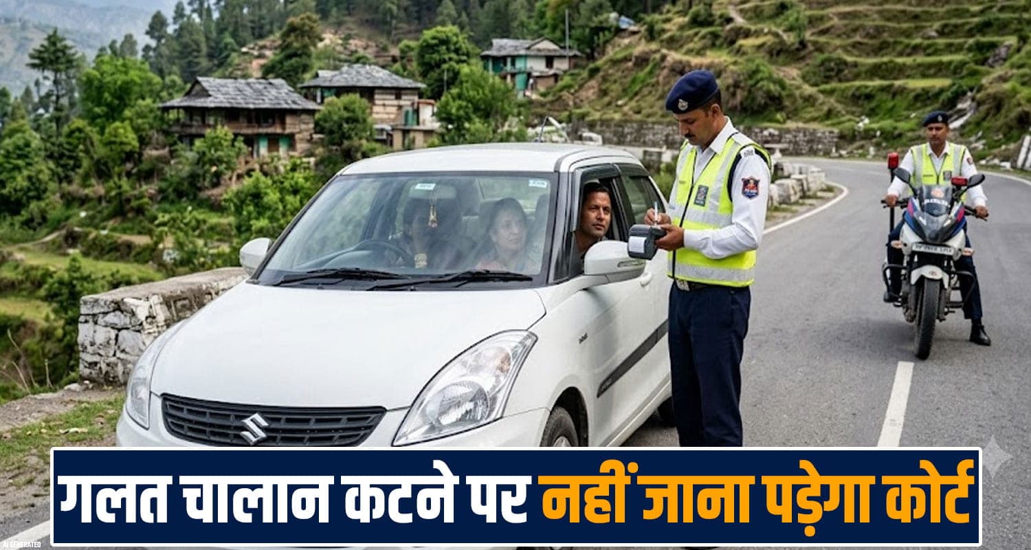 हिमाचल में गलत चालान कटने पर कोर्ट के चक्कर खत्म, फोन से कर सकेंगे शिकायत- जानें नया सिस्टम mandi-vehicle-challan-digital-payment-45-days-complaint-rule-himachal