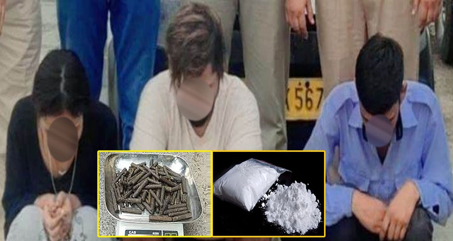 हिमाचल में चल रहा था नशे का खेल : 19 साल की लड़की समेत पांच अरेस्ट, ढेर सारा चिट्टा-चरस बरामद Chamba Police