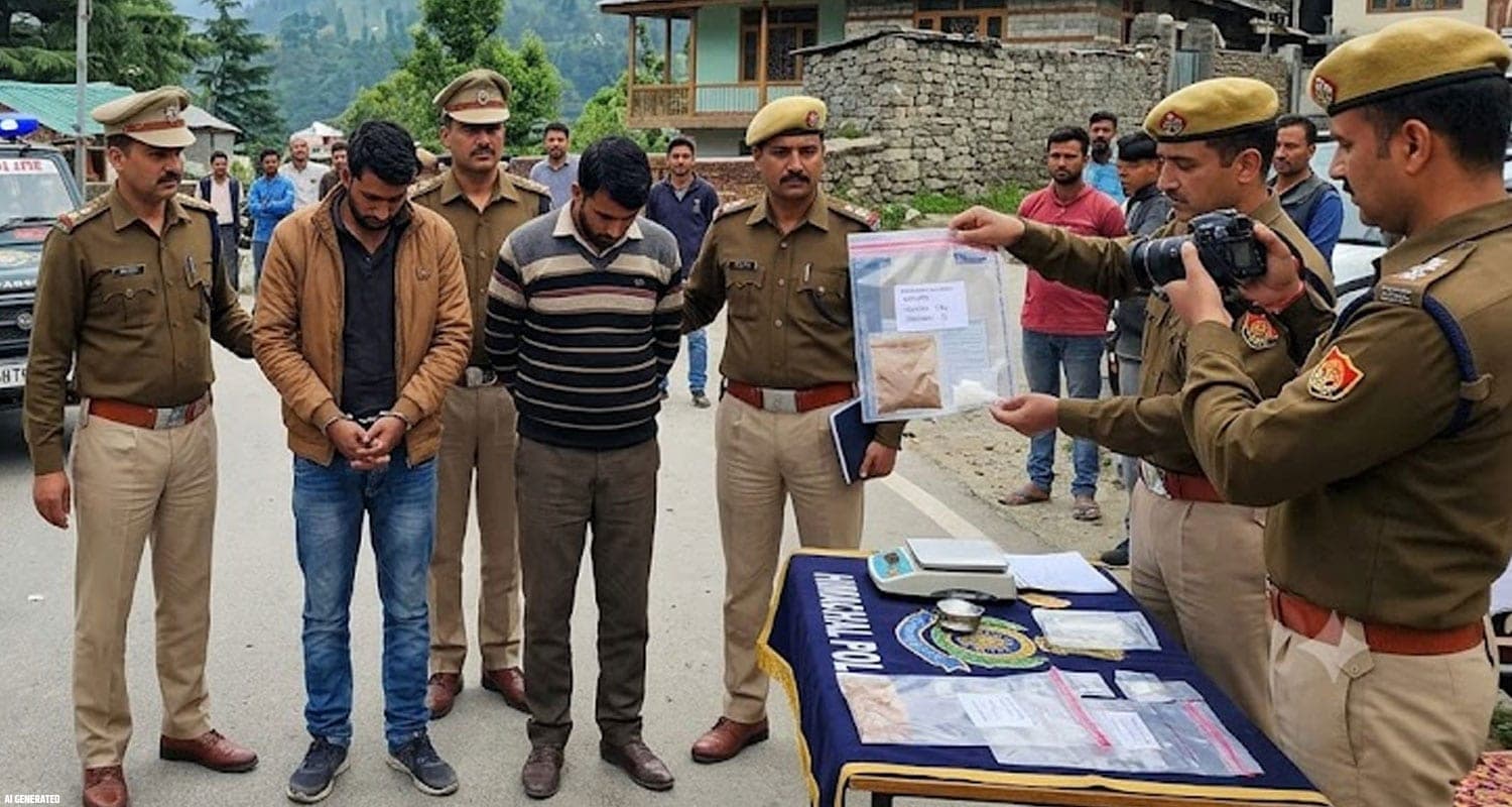 हिमाचल में हुई नए नशे की एंट्री : चिट्टे से भी ज्यादा खतरनाक, पुलिस ने खेप संग दबोचे दो sanjauli-police-arrest-two-with-heroin-and-mdma-drugs-himachal