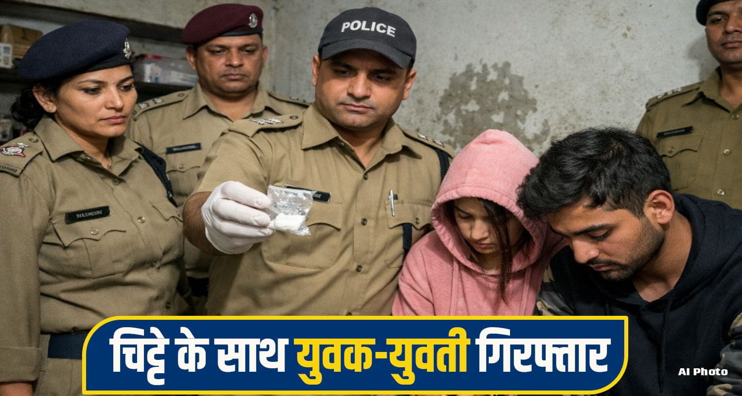 हिमाचल: लड़कों को घर बुलाकर नशा बेचती थी शीतल, पुलिस ने साथी संग दबोची; चिट्टा भी मिला bilaspur Chitta News