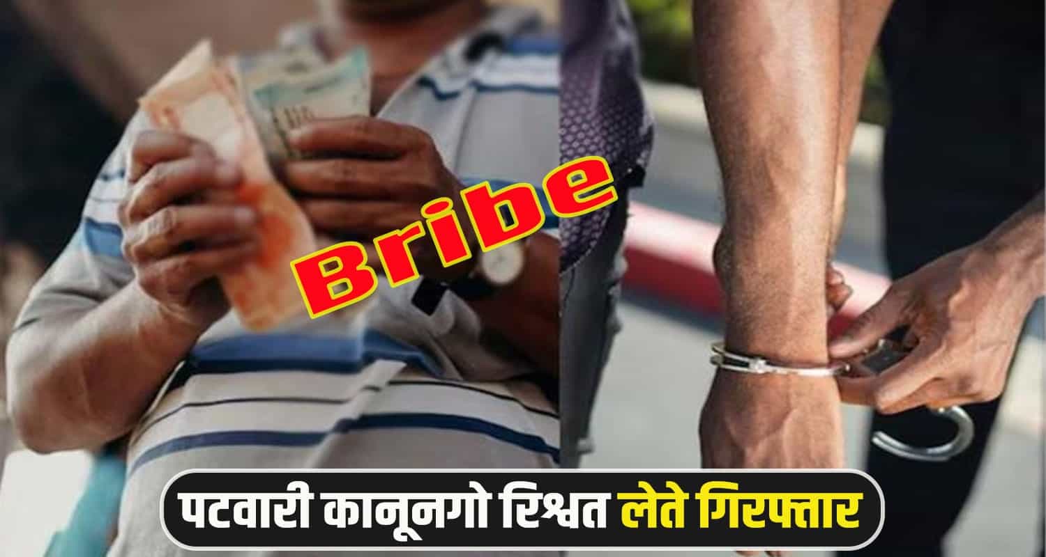 हिमाचल में पटवारी और कानूनगो का डोला इमान, रिश्वत लेते रंगे हाथ पकड़े Bribe News Kangra
