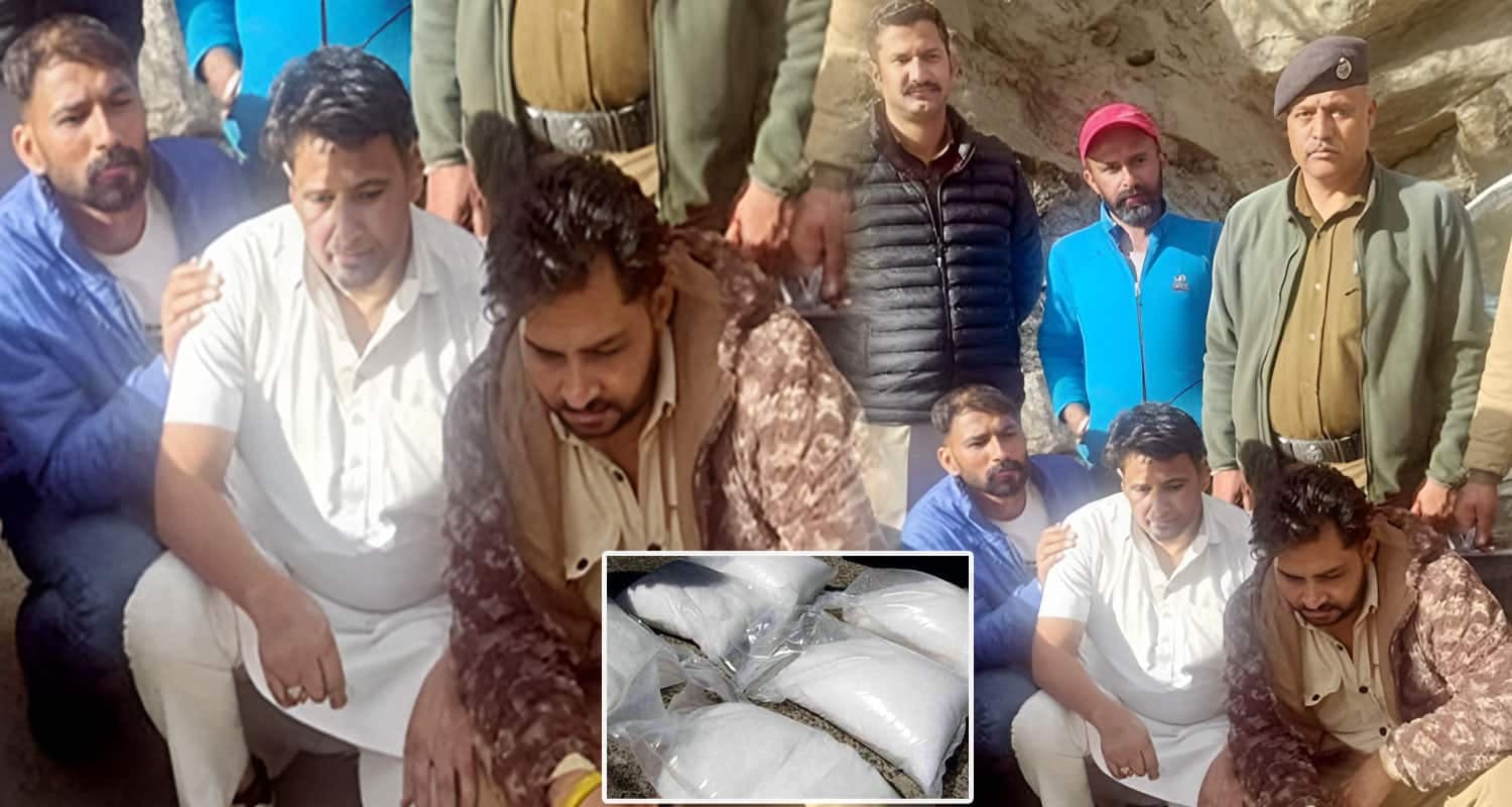 हिमाचल : सात नशा तस्कर अरेस्ट, भारी मात्रा में चिट्टा भी हुआ बरामद Drug Peddlers