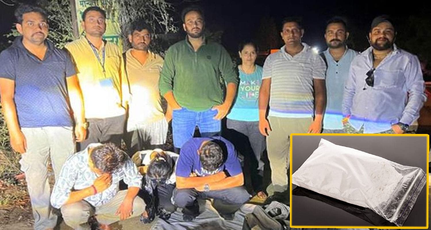 हिमाचल : महिला साथी के साथ चिट्टा सप्लाई करने पहुंचे थे 3 पंजाबी, होटल के पास हुए गिरफ्तार himachal kangra news
