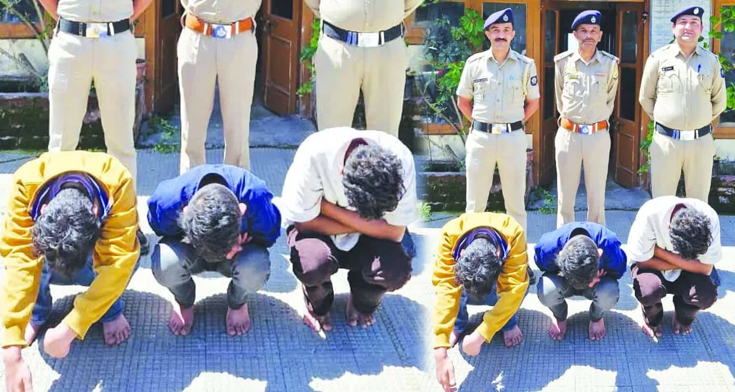 हिमाचल : कार से चिट्टा सप्लाई करने निकले थे तीन यार- पुलिस से हुआ सामना- पहुंचे जेल Himachal shimla police Three ddrug smugglers arrested