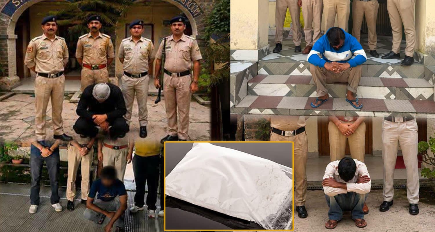 हिमाचल में पकड़ा था 1.120 KG चिट्टा, मामले में अंतरराज्यीय नेटवर्क का पर्दाफाश; 4 तस्कर धरे Shimla Police
