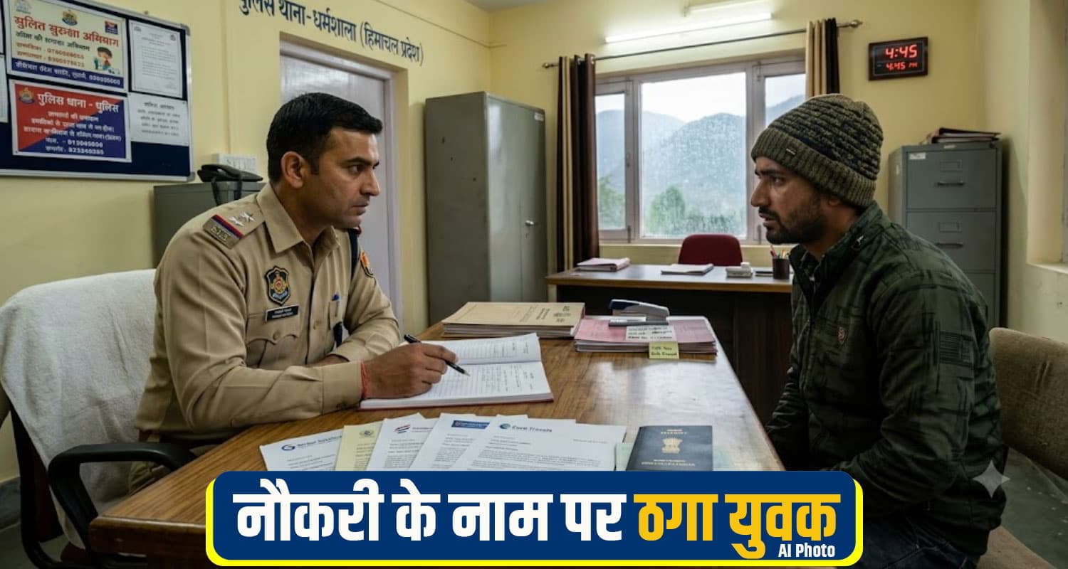 सीएम सुक्खू के गृह जिला में युवक से 3.20 लाख रुपए की ठगी, विदेश में नौकरी का सपना दिखाकर लूटा Hamirpur Fraud News