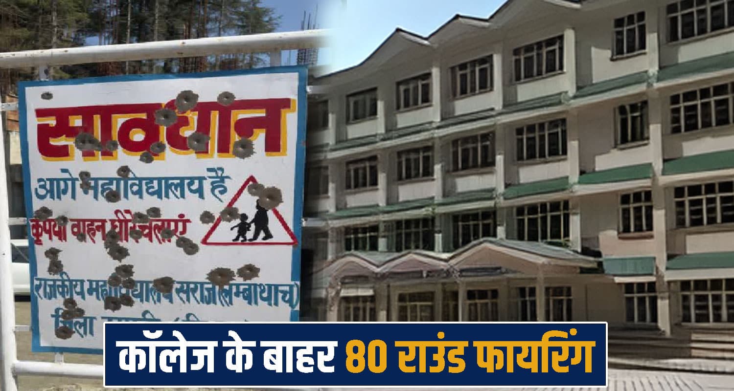 हिमाचल में मचा हड़कंप: होली से ठीक पहले इस कॉलेज के बाहर अंधाधुंध फा.यरिंग; चलाई 80 गो*लियां college firing