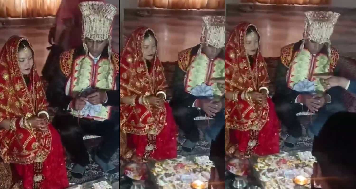 हिमाचली युवक ने दुबई की मरियम से रचाई शादी, हिन्दू रीति.रिवाज से लिए सात फेरे Hamirpu Boy dubai Girl Marriage