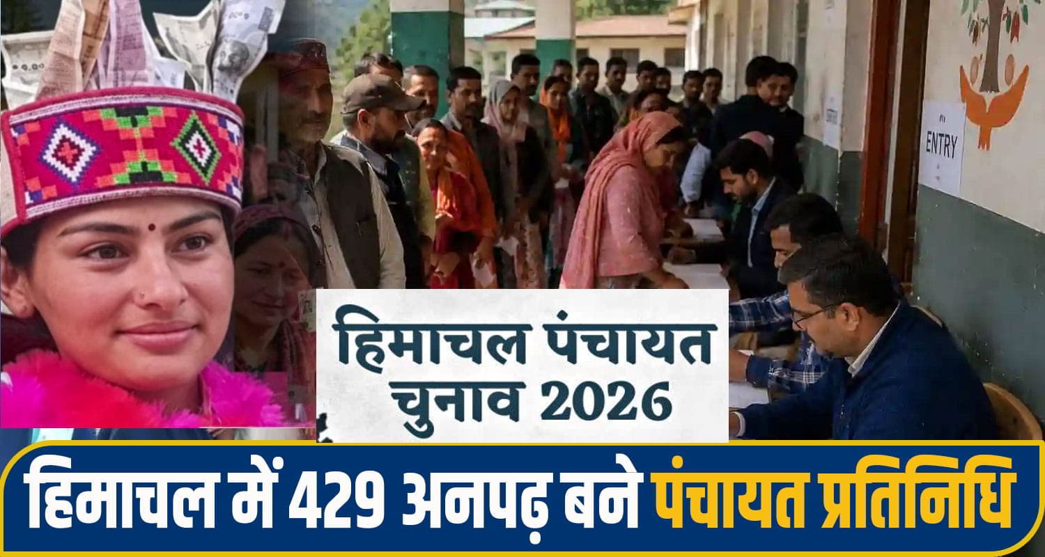 हिमाचल की नई ग्रामीण सरकार: युवाओं-महिलाओं का दबदबा, अनपढ़ों को भी सौंपी सत्ता की चाबी himachal panchyat election