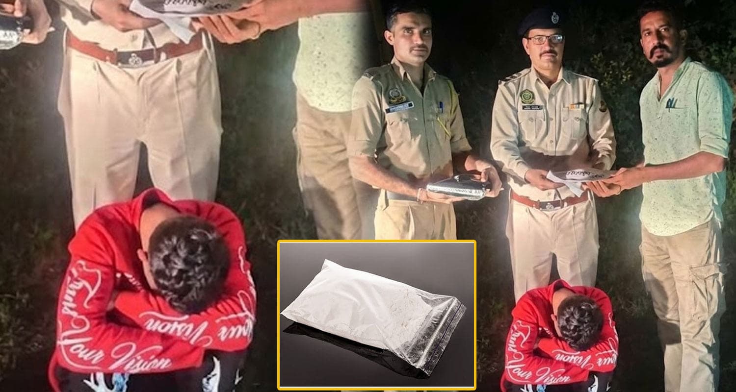 हिमाचल : नवरात्र में मंदिर गेट के सामने चिट्टा बेचने आया था युवक, ग्राहक से पहले पहुंची पुलिस Himachal Pradesh news