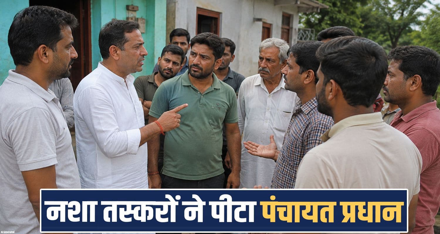 हिमाचल : नशे के खिलाफ पंचायत प्रधान ने उठाई आवाज, तस्करों ने बरसाए लात-घूंसे kangra-haledkalan-panchayat-pradhan-arun-kumar-drug-mafia-police-case