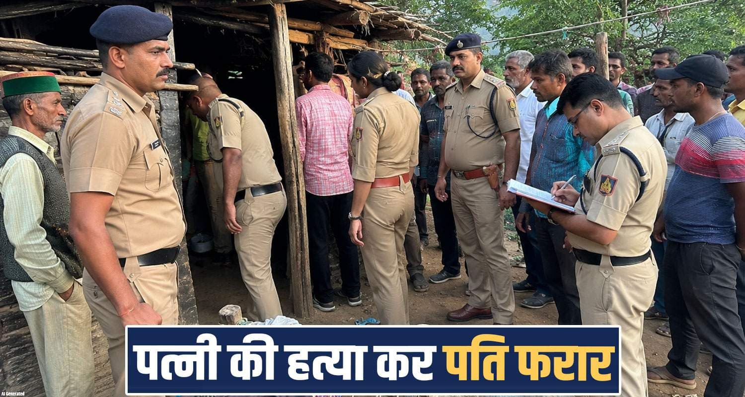 हिमाचल : सनकी पति ने उजाड़ा परिवार, गुस्से में पत्नी की छीनी जिंदगी- मासूमों ने खोई मां husband wife dispute himachal punjab border police case investigation