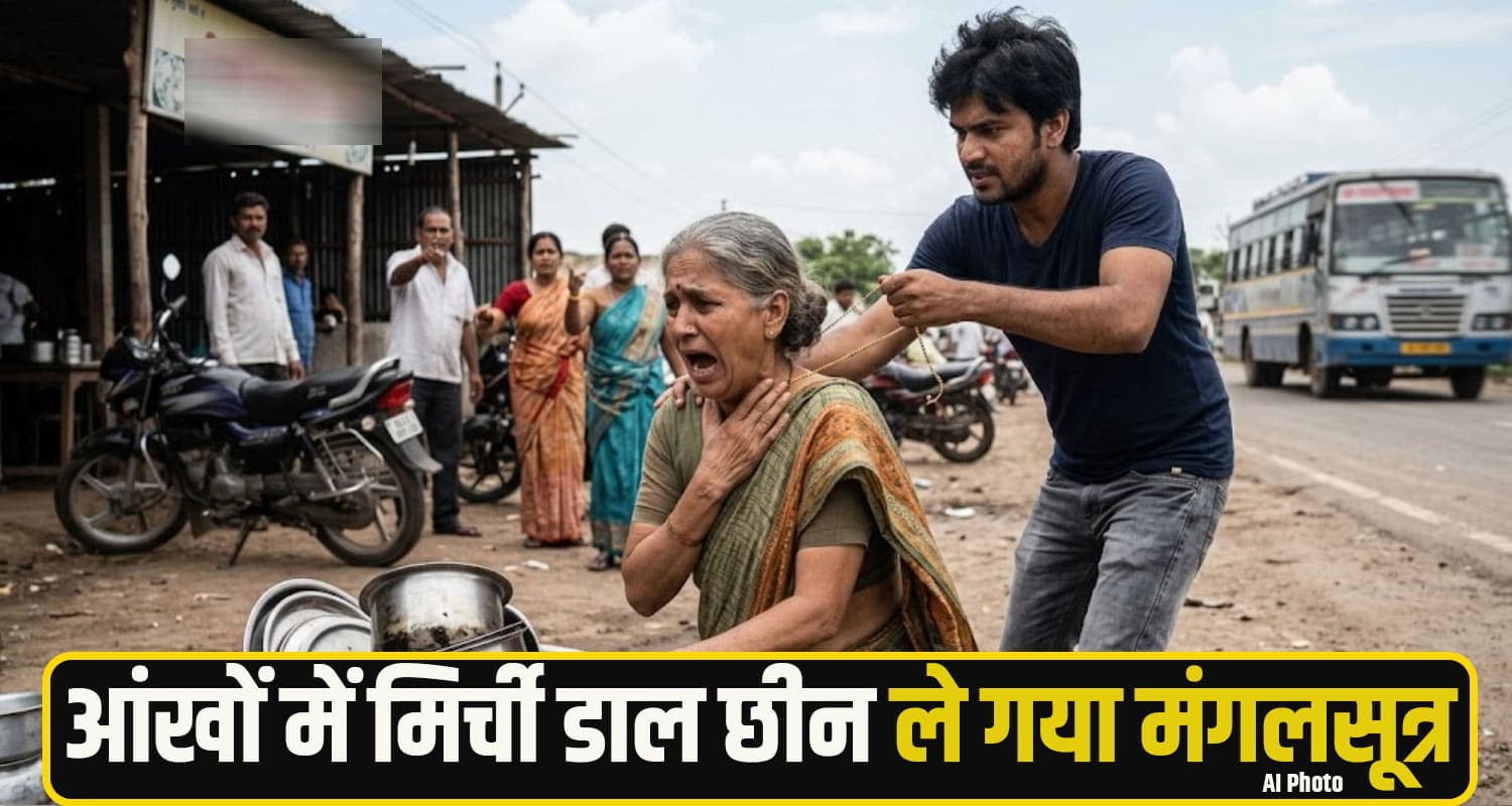 हिमाचल: युवक ने ढाबे पर खाया चाय-परांठा, फिर महिला की आंखों में मिर्च पाउडर डाल छीन ले गया मंगलसूत्र Shimla Crime News