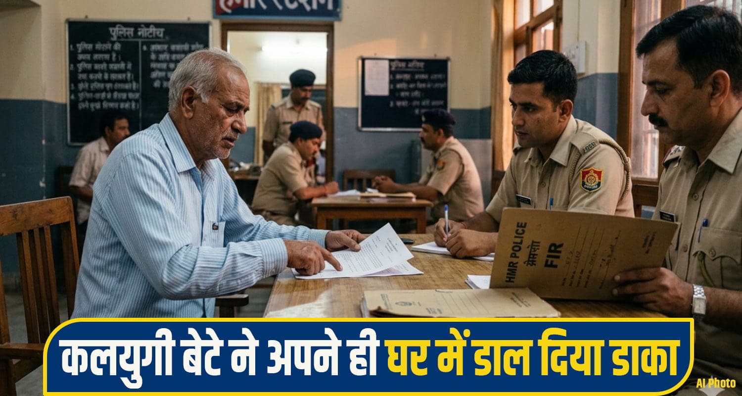 हिमाचल: कलयुगी बेटे ने चुराए मां के गहने और ले लिया गोल्ड लोन, न्याय के लिए थाने पहुंचा पिता son theft house