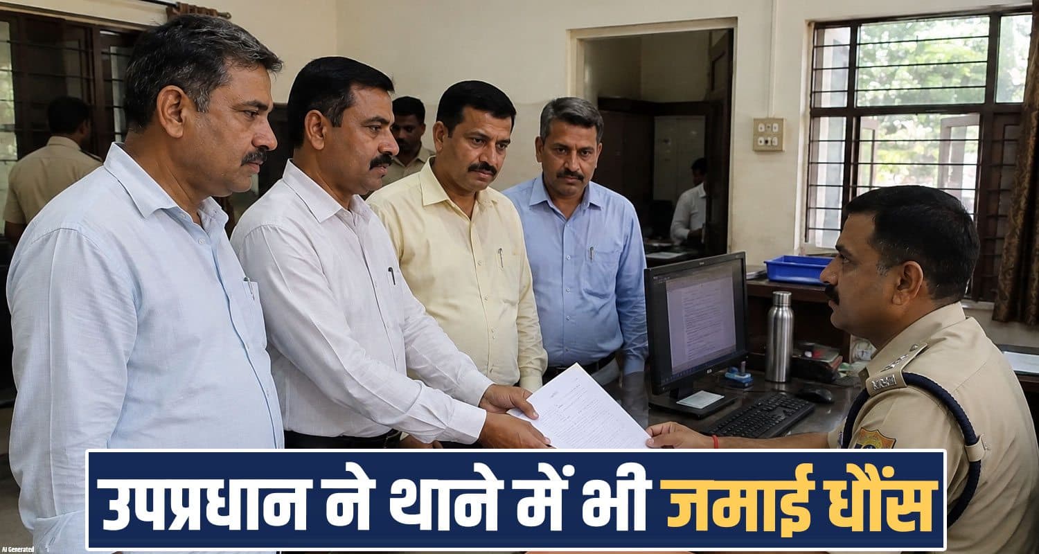 हिमाचल : पंचायत उपप्रधान की दादागिरी, सरकारी जमीन हड़पी- पिता ने दिया साथ, FIR दर्ज up pradhan and father dispute case villagers kalruhi panchayat una himachal